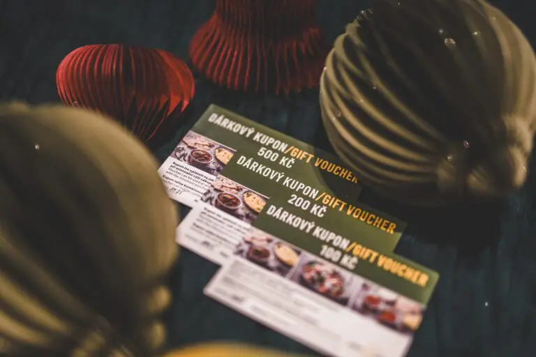 Gift vouchers