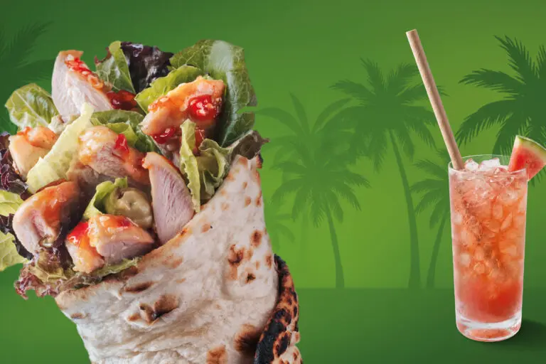 Nové Letní kombo: Chicken Honey Wrap a&nbsp;melounová limonáda
